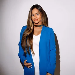 Internet-famous model with black stockings and long legs. She is on top and fucked violently without a condom. She is an absolute arrogant person.