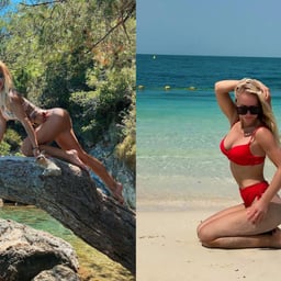 My brother drove a drunk girl to a hotel and had sex. He took off his underwear on the bed and started having sex directly. It was very tempting_225104856!