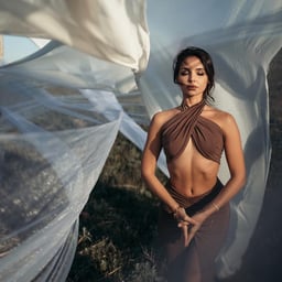 The busty girl’s creampie is released!