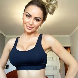 The newlywed's 18-year-old eyes carry a bright smile