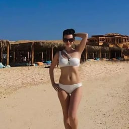 Counterattack training with a devilish smile.